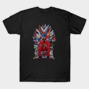 BASKETBALLART - KINGS SHOES T-Shirt